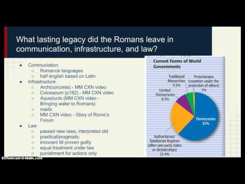 6.5 Rome and the Roots of Western Civilization