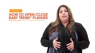 How to Assemble, Fold and Unfold a Baby Trend Playard\/Nursery Center