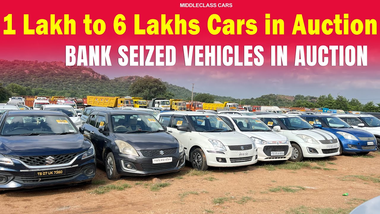 1 Lakh to 6 Lakhs Hatchback Cars in Auction Prices ll Maruti, Tata, Hyundai, all model Cars Prices