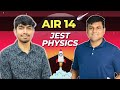 Against all odds from struggle to success  dhruva sharma jest physics air14 2023