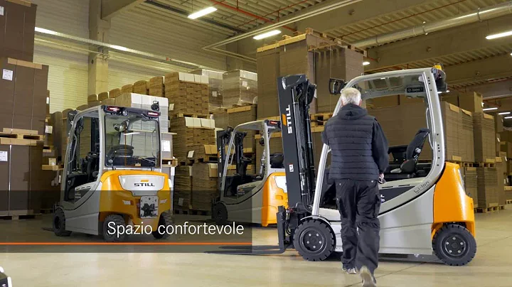 Carrello elevatore elettrico RX 20 – Un posto di lavoro ergonomico