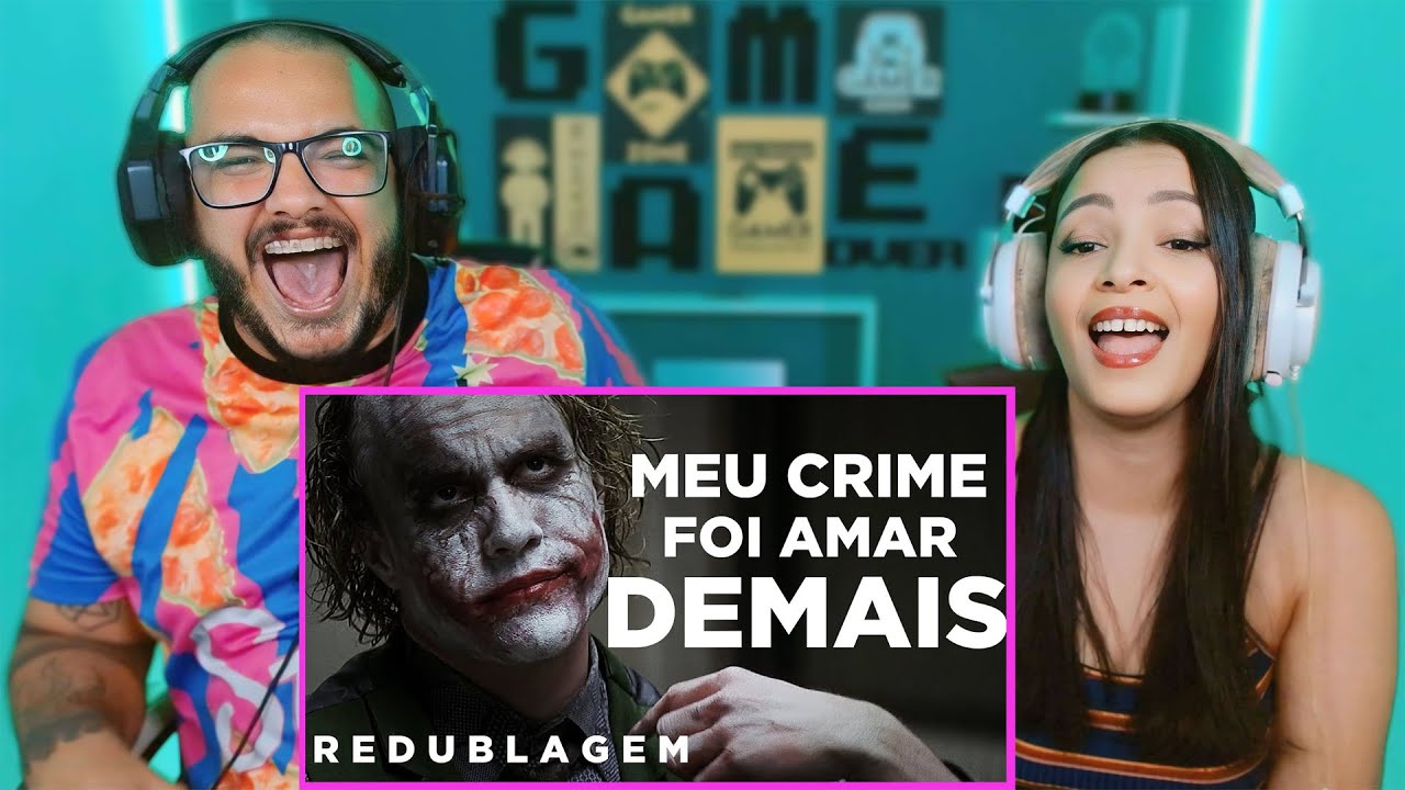 REAGINDO AO Coringa Marmotoso (Paródia Redublagem) @Pabollo