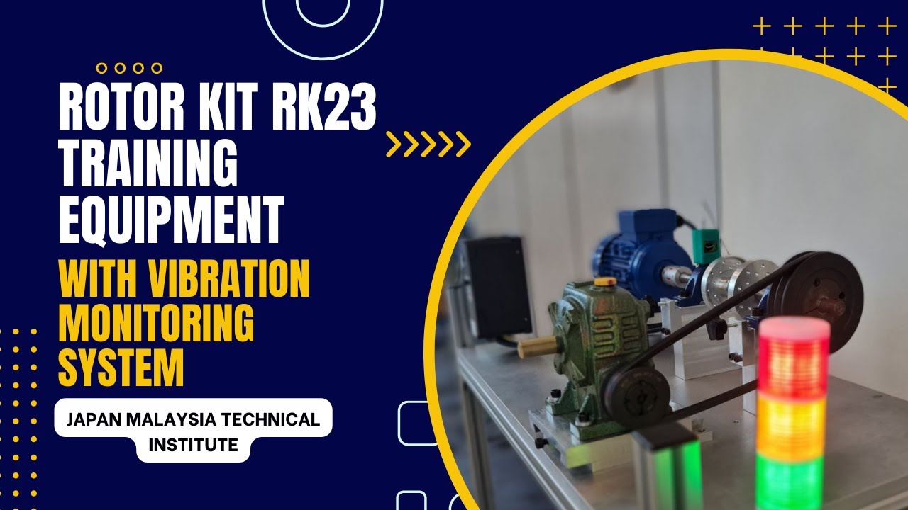 ROTOR KIT RK23 TRAINING EQUIPMENT WITH VIBRATION MONITORING SYSTEM ...
