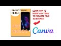 Creating 360 Video Flyers In Canva For Your Photo Booth Business