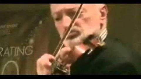 Violinist Leonid Levin with  pianist Nelson Padget...