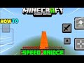 How To "JUMP AND BRIDGE" In Minecraft PE🔥 | EASIEST TRICK😉