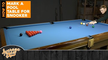 How to Mark Your Pool Table for Snooker - FULL DIY GUIDE!