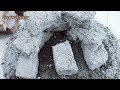 Earthy Gritty Concrete Stone ASMR 🪨🔥 Super Satisfying Texture Play & Crumbling Sounds