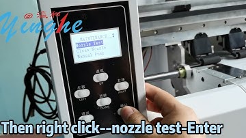 5 How To nozzle test-YINGHE DTF