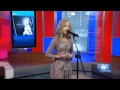 Jackie Evancho Fox and Friends Singing Reflection After The Show Oct 5 2012