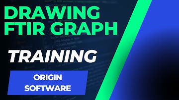 How to draw FTIR Graph for Research Paper | Origin Software