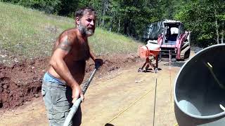 A home built on sand. Off-Grid Homestead #foundation #concrete #diy #selfreliance