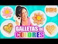 GALLETAS DE COLORES! COOKING con Sandra ♥ DULCES PARA REGALAR DIY DIA DE LAS MADRES ♥ SandraCiresArt