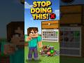 99% Players Make This NOOB Mistake! ❌ (Storage Hack) | Minecraft