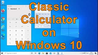 How to Download and install the Classic Windows 7 Calculator on Windows 10 screenshot 1