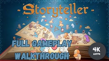 Storyteller Full Gameplay Walkthrough (No Commentary)