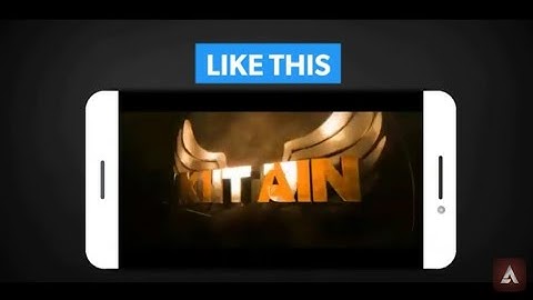 Gaming Intro Tutorial | How To Make 3D Gaming Intro in 5 Minutes on Android