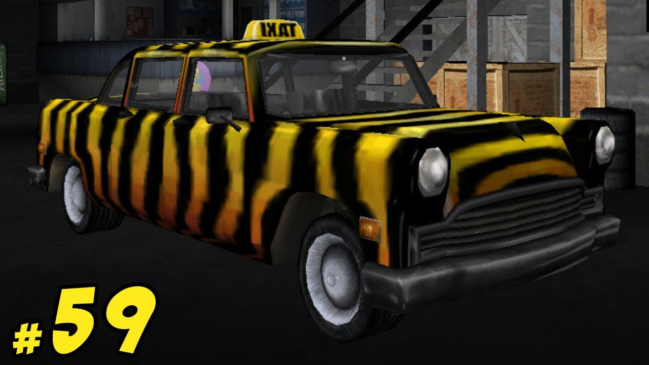 GTA Vice City  Vehicles Wanted #59  Zebra Cab (HD)  YouTube