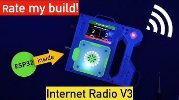 ESP32 Internet Radio version 3