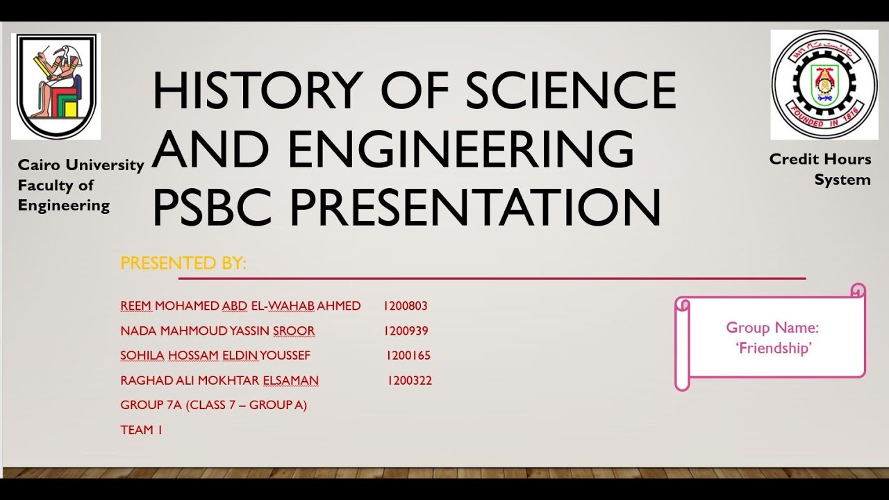 history presentation video 