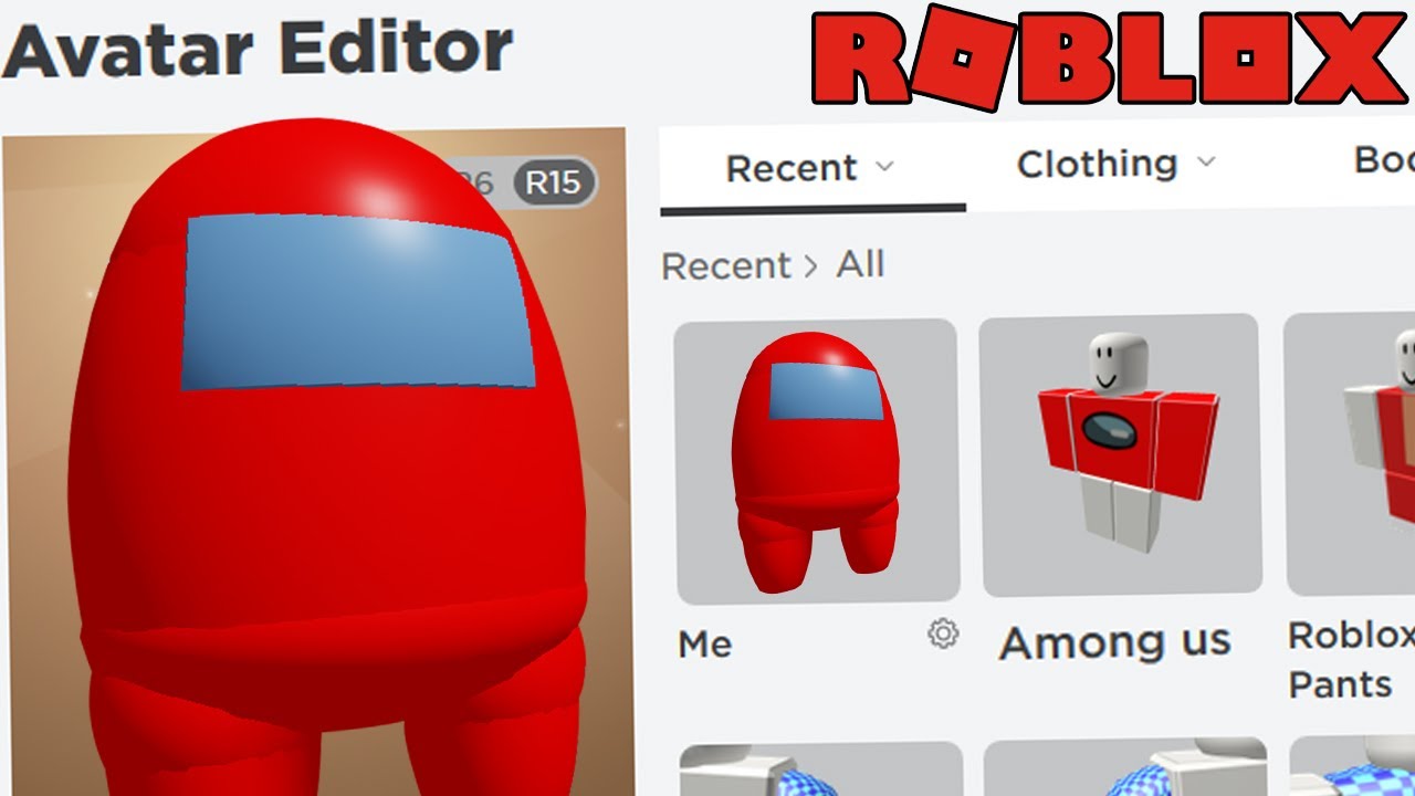 I Pretend to be Fake Impostor From Among Us in ROBLOX - YouTube