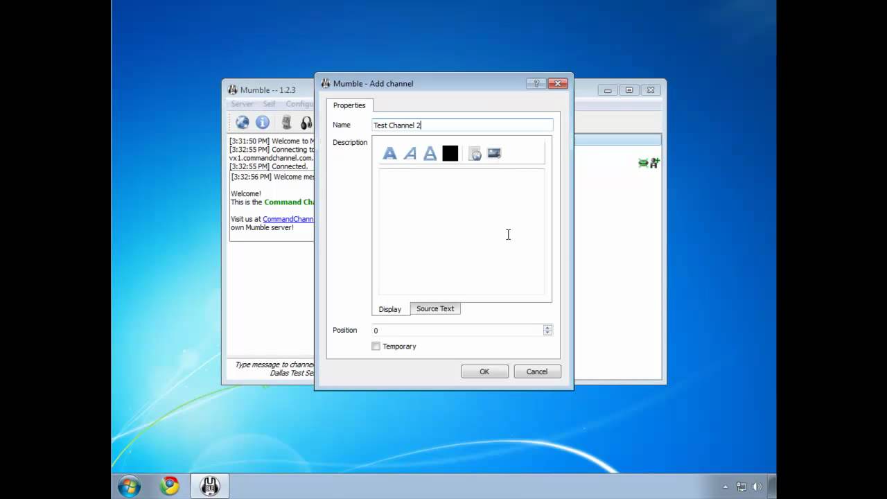 mumble server setup mumble server setup