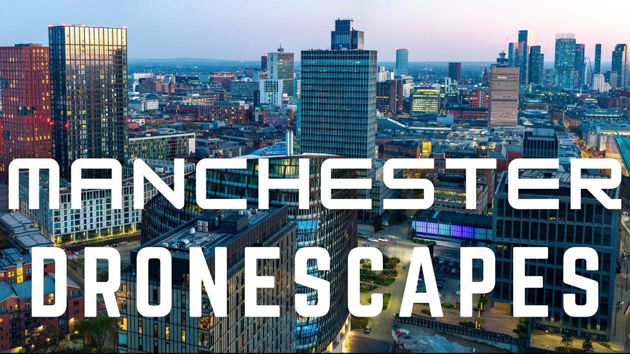 Manchester Dronescapes 2025! Cinematic 4K Aerial Video.