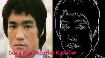 Detecting edges in a image using the Canny Edge Detection