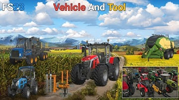 Farming Simulator 23 Screenshot | Vehicle And Tool Video (Android, iOS)