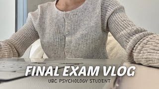 FINAL EXAM VLOG | don't want to study and no time to study but a lot things to do (w/ burnout)