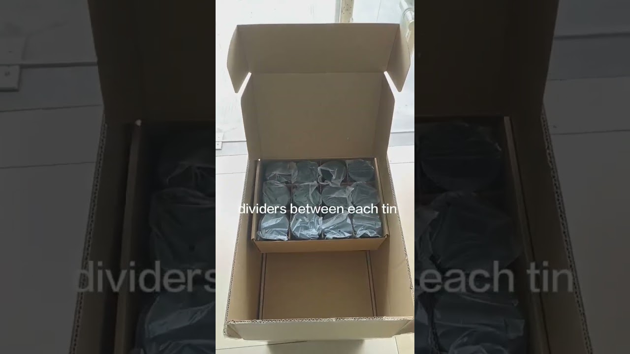 Your candle tins are always got dented during shipment? Ours seldom! Let us see our safe package.