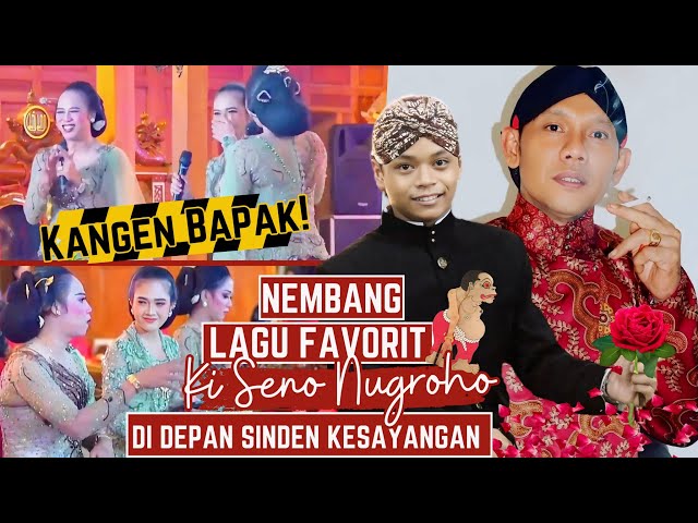 Reaksinya Bikin Trenyuh! Ki Yusuf Nembang Lagu Favorit Ki Seno Di Depan Sinden Kesayangan Almarhum! class=