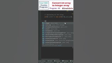 [Java 8 Features] Convert int array to Integer array in Java #Shorts #java #coding #trending
