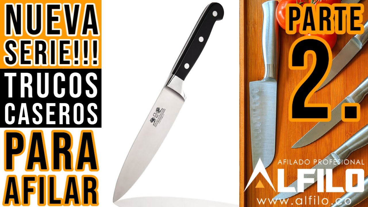 Consejos para afilar cuchillos de cocina profesionalmente