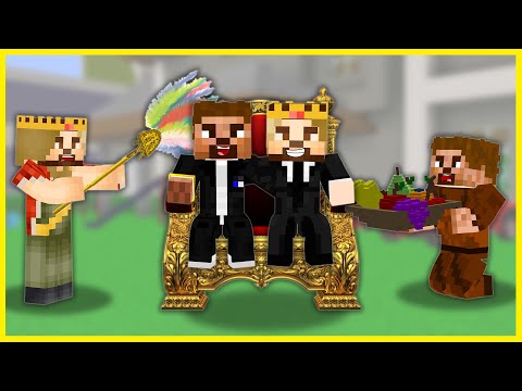 ARDA VE RÜZGAR KRAL OLDU! 👑 - Minecraft ZENGİN FAKİR HAYATI