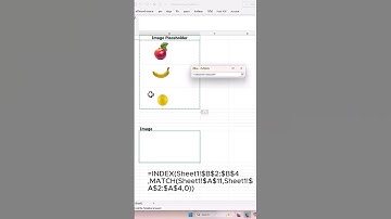 "📸 ทำ Dropdown เปลี่ยนรูปอัตโนมัติใน Excel ง่ายสุด!" #excel