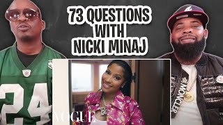 TRE-TV REACTS TO -   -  73 Questions With Nicki Minaj | Vogue