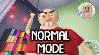 Escape Evil Grandpa! (OBBY) NORMAL MODE - Roblox Gameplay Walkthrough No Death Speedrun