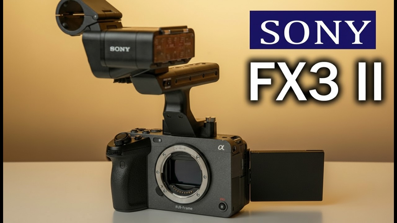 Sony FX3 Mark II UNBOXING – Release Date, Price & 8K Specs
