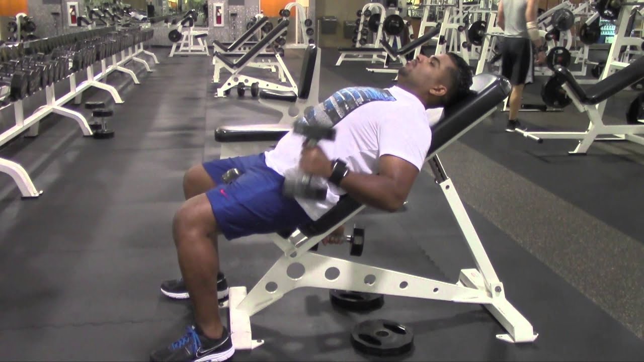 Tips konto snemand INCLINE HAMMER CURLS - YouTube