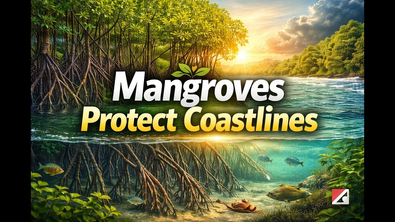 🌱 The Role of Mangroves in Protecting Our Coastlines | Vital for Coastal Preservation!
