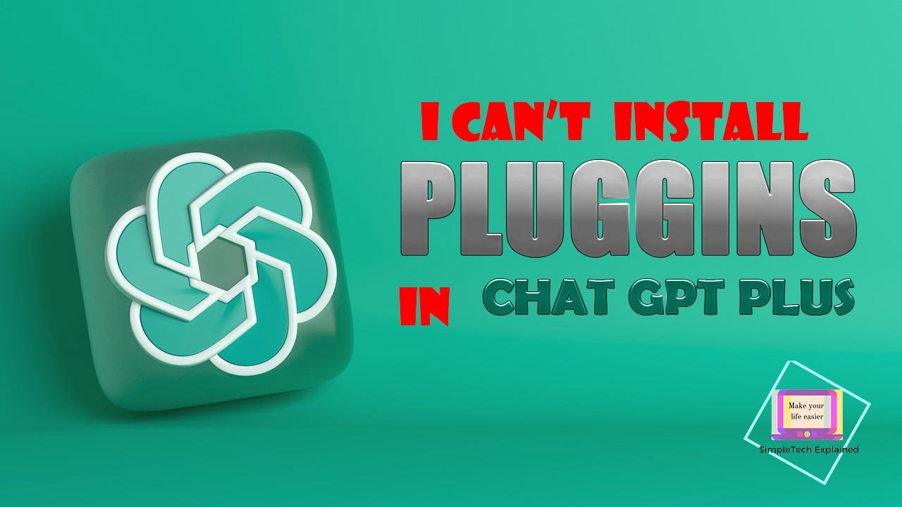 I can't install pluggins in chat gpt plus: Installing Plugins in ...