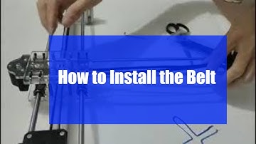 How to Install the Belt of iDraw 1.0/2.0