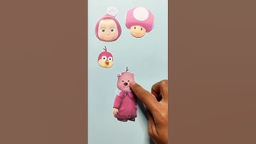 Wrong head change #shorts #wrongheadpuzzle #wrongbody #mashaandthebear @funnyucil