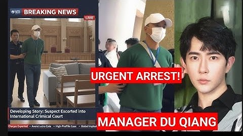 “BREAKING: Manager Du Qiang naar verluidt ondervraagd in de zaak van Yu Menglong — Wat is de waar...