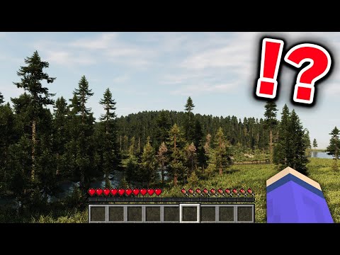 リアルすぎるマイクラの世界でサバイバルをしたらヤバすぎたｗｗｗ【まいくら・マインクラフト】