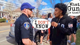 Asking Cops What Guns They Carry Everyday... Ohio University Mill Fest