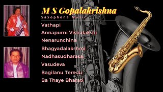 Moodabidri m s gopalakrishna saxophone music | relaxation