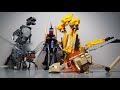 The TOP 5 of my LEGO Godzilla MOCs | 500 subscribers special (stop-motion)