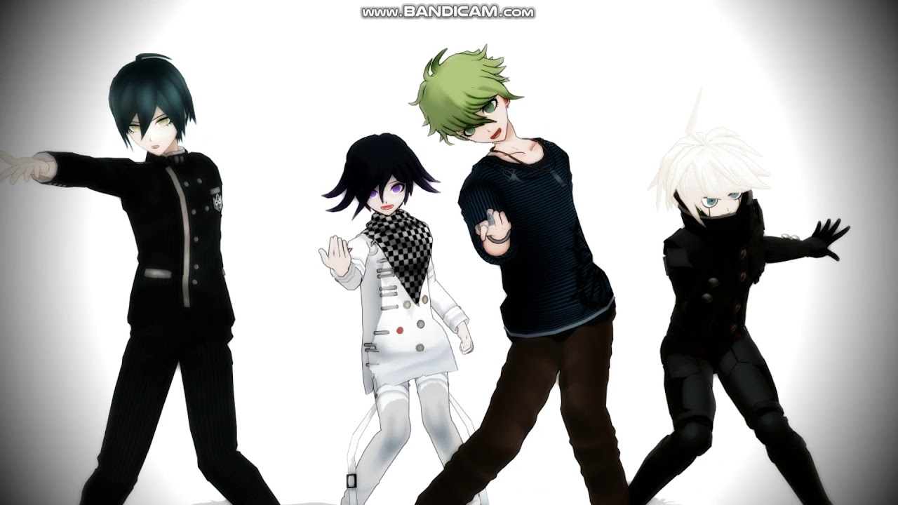 ダンガンロンパMMD】Bad end night 王馬小吉x最原終一x天海蘭太郎x